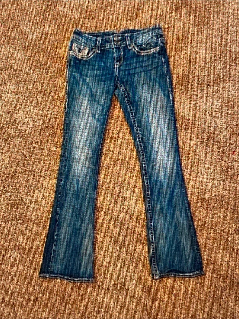 Vigoss Blue Wash Women's Bootcut Jeans